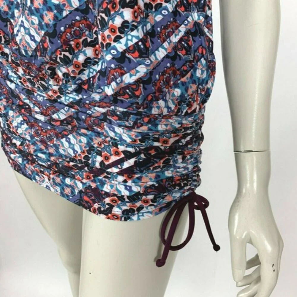 Athleta Marrakesh Side Scrunch Tankini Lycra‎ NWT